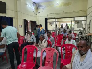 कृषक चौपाल में किसानों को योजनाओं की दी जानकारी
